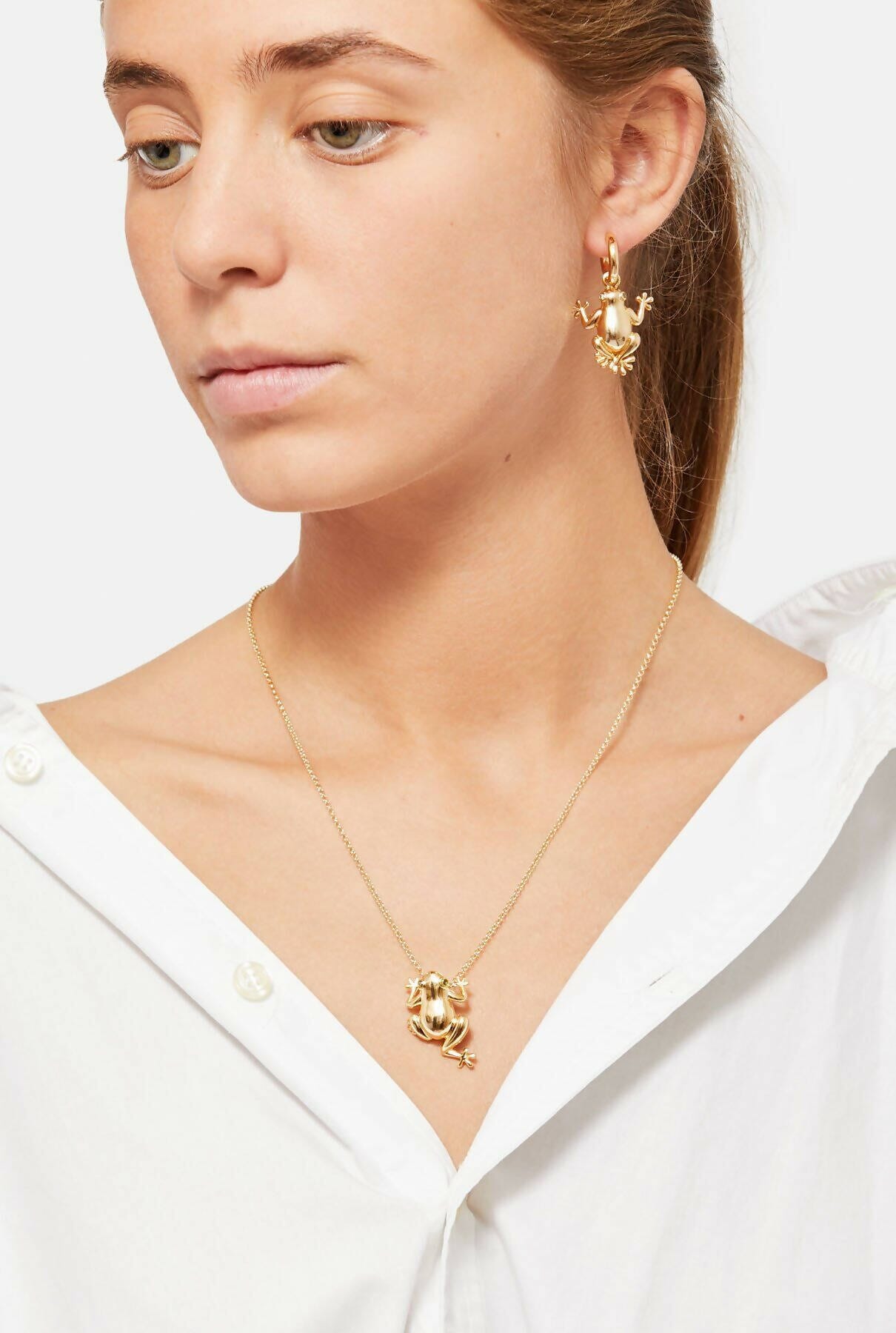 Colgante Rana con peridoto Colgante Coolook