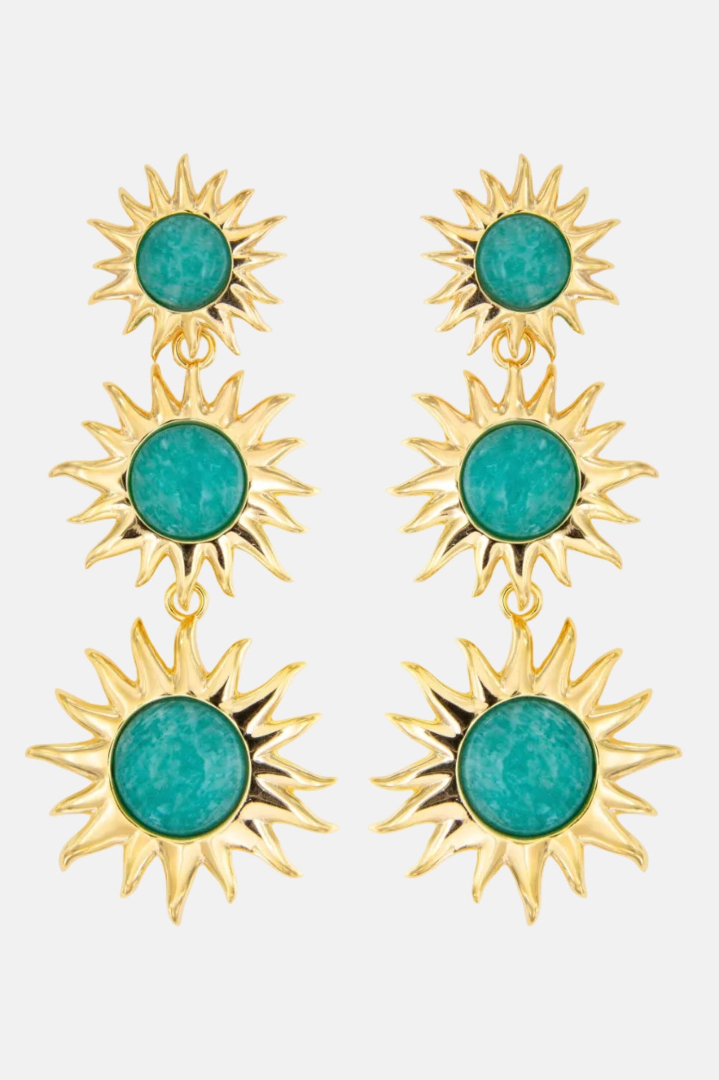Colgantes Sol Fascinante Final Amazonita Necklaces Coolook