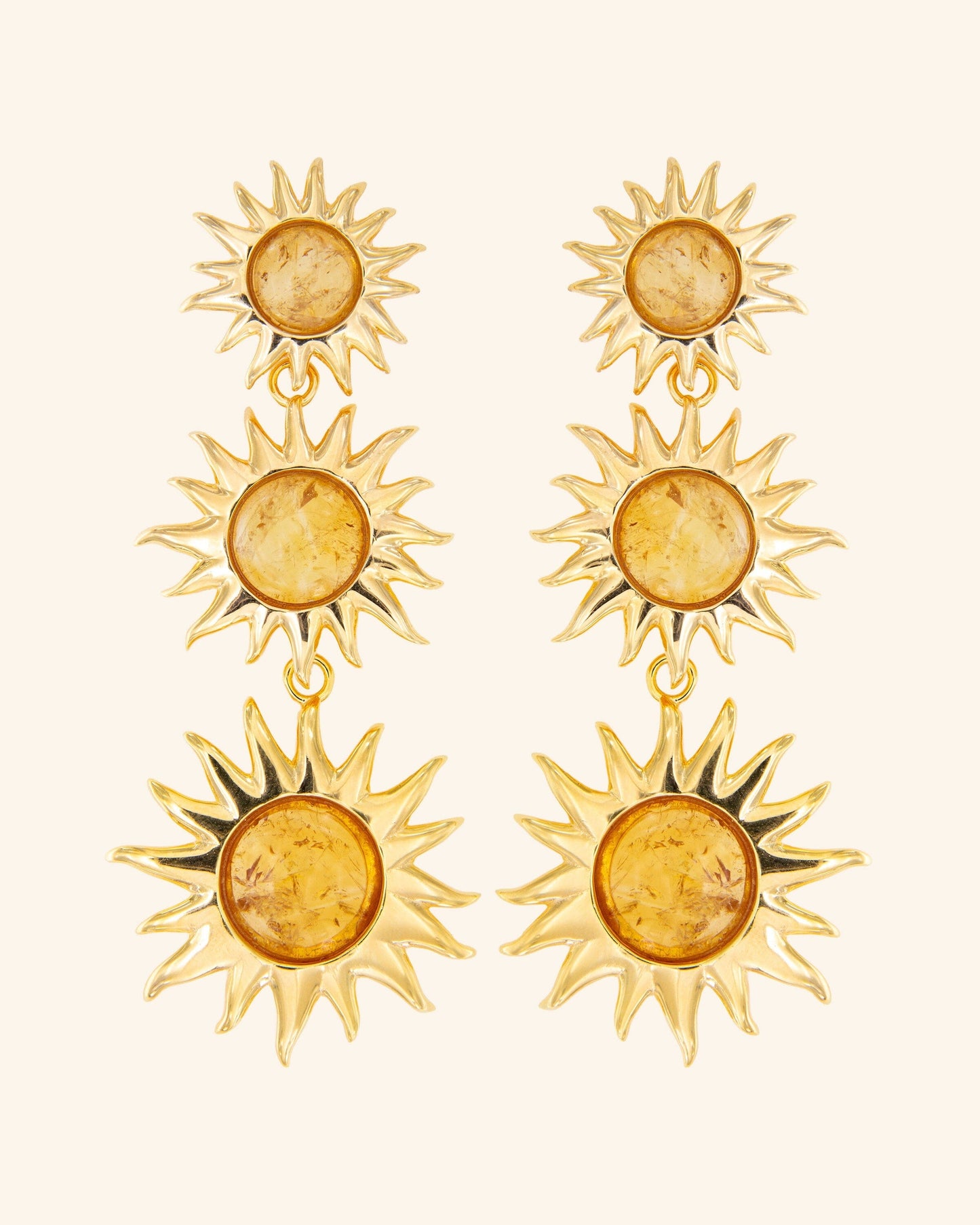Colgantes Sol Fascinante Final Citrino Necklaces Coolook
