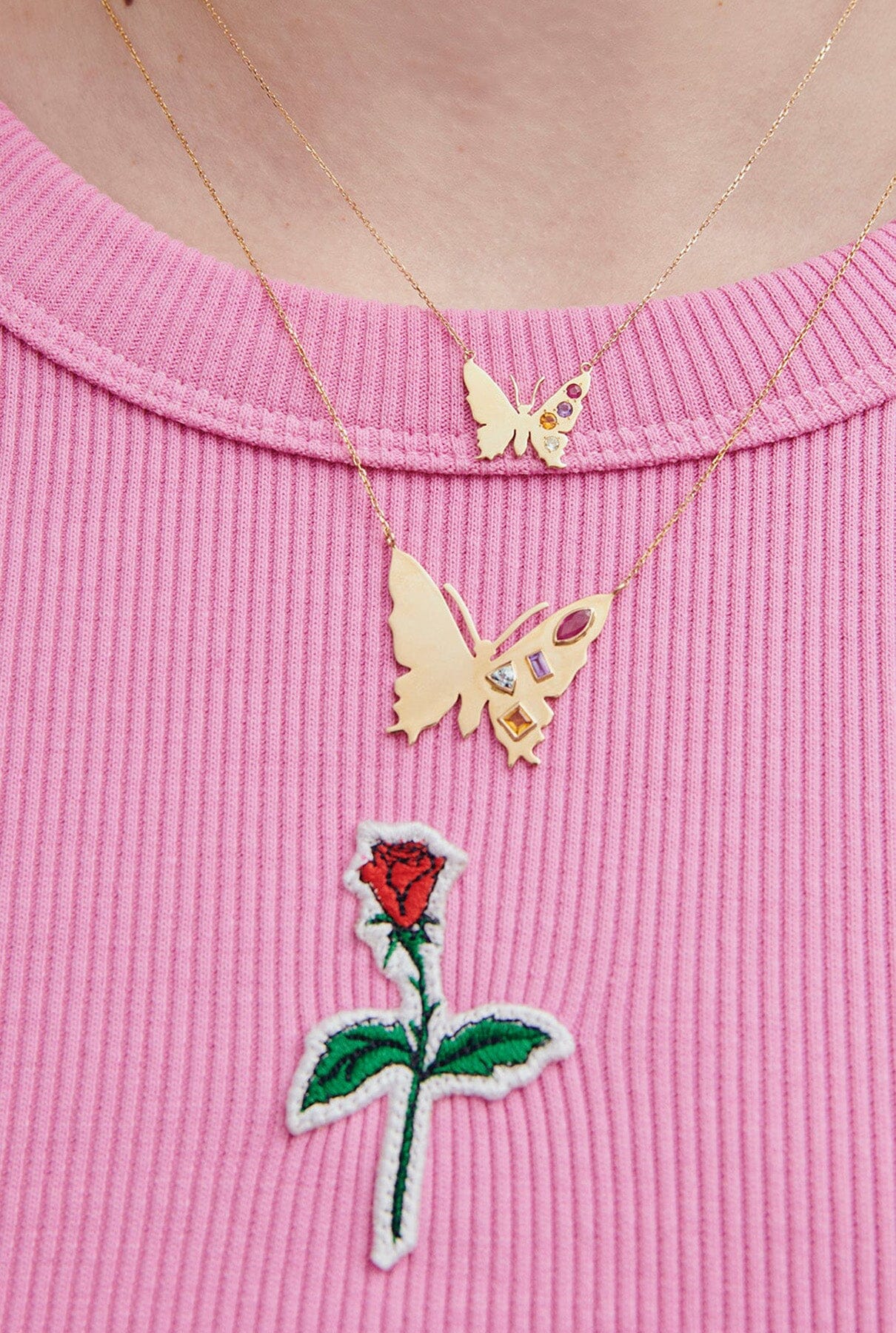 Collar de Mariposa Necklaces Ynes Suelves Jewellery