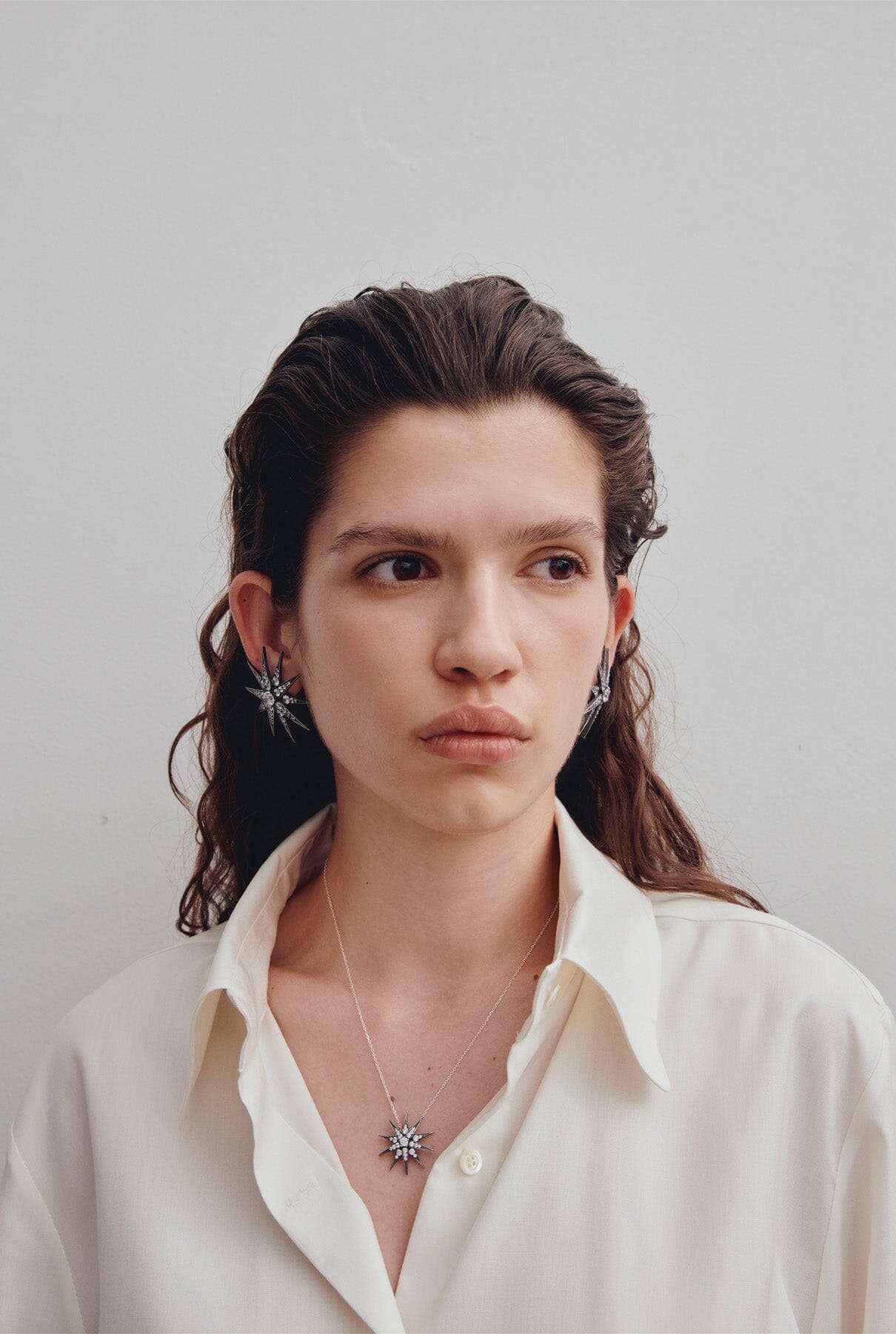 Collar Estrella de Plata Pequeña Necklaces Ynes Suelves Jewellry