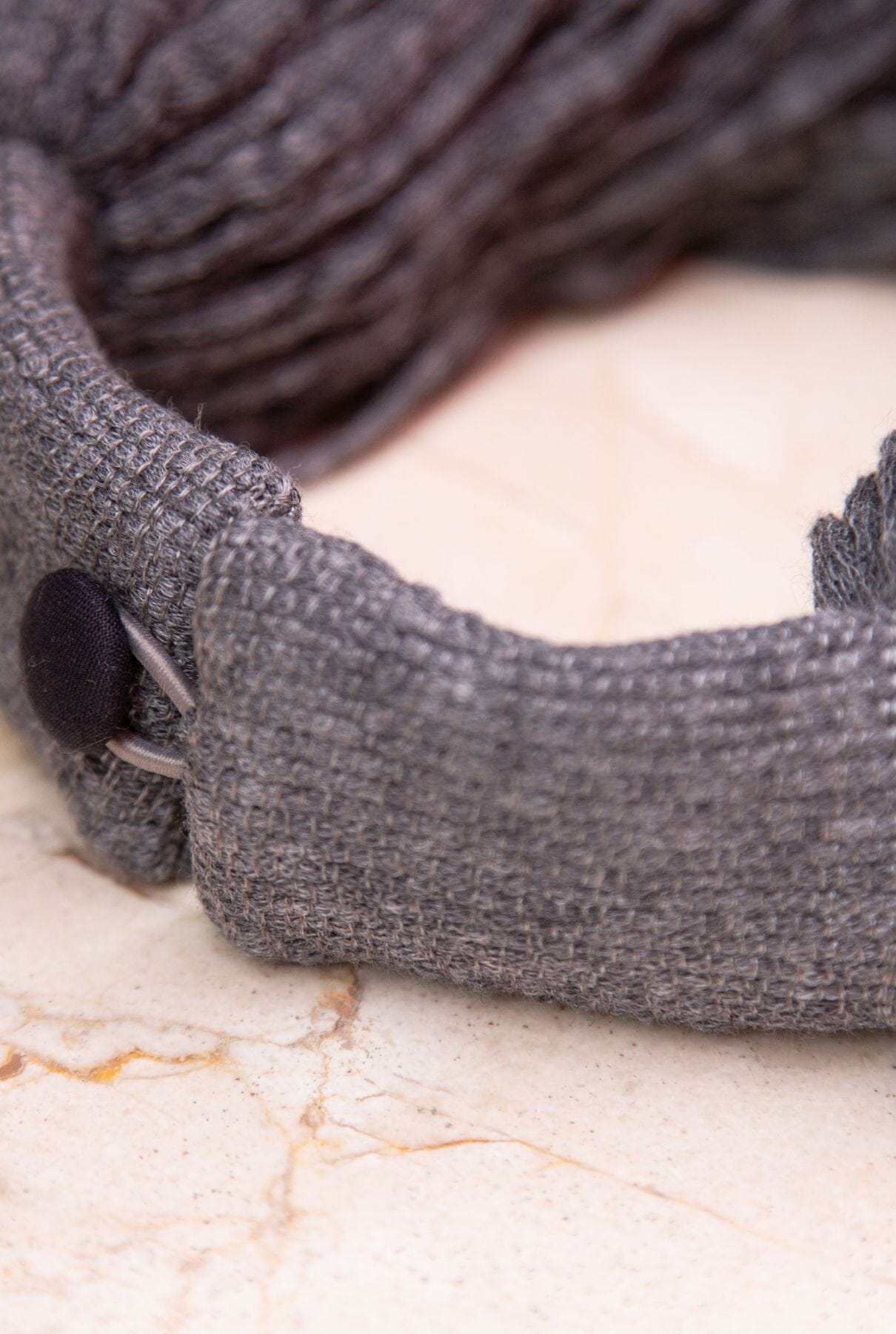 COLLAR LANA GRIS MELANGE Necklaces Victoria de Talhora