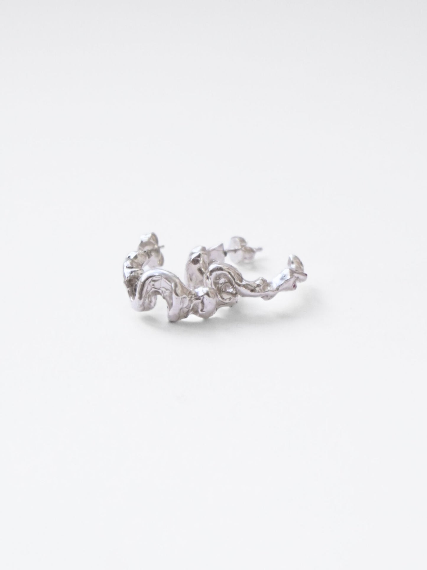 Continu Earrings Silver Earrings Albert Coll