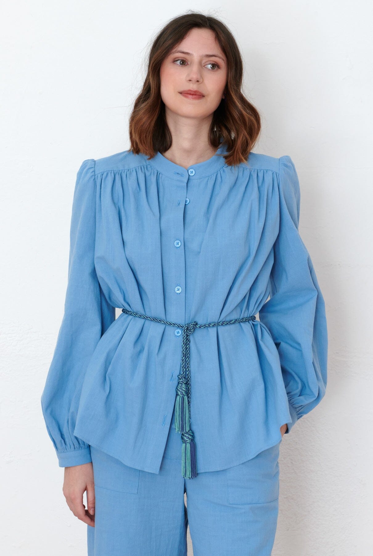 Cordón seda azul Necklaces SOY FASCINANTE