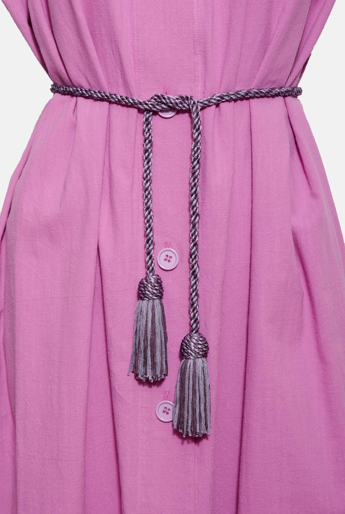 Cordón seda morado Necklaces SOYFASCINANTE