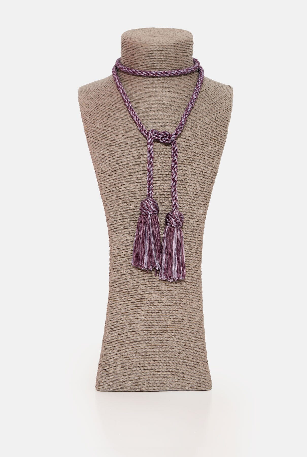 Cordón seda morado Necklaces SOYFASCINANTE