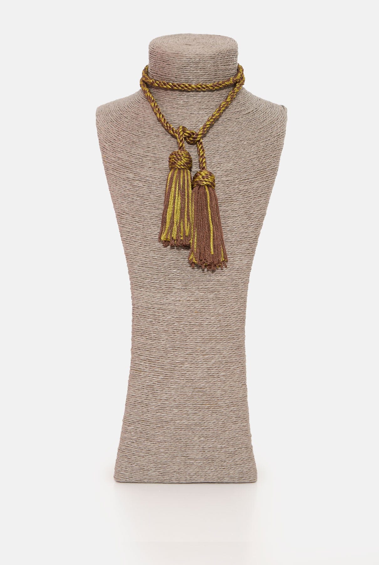 Cordón seda verde Necklaces SOYFASCINANTE