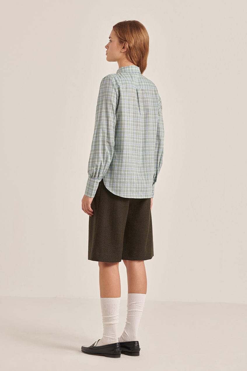 Deva blue shirt Shirts & blouses Kolonaki