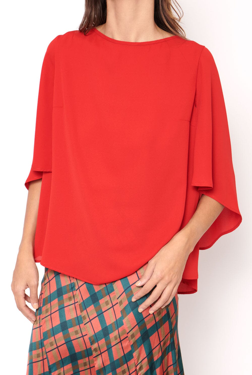 Eboli top red Shirts & blouses Ulises Mérida