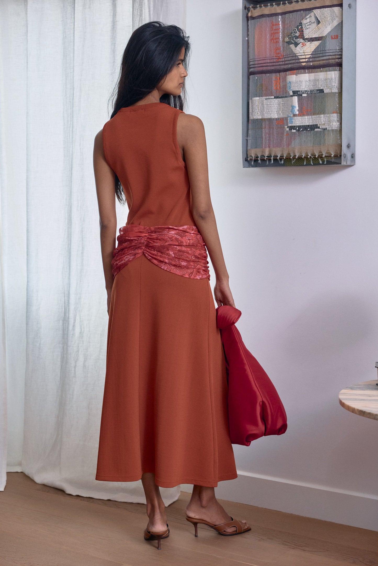 Ester Top Orange Tops and Blouses Laia Alen