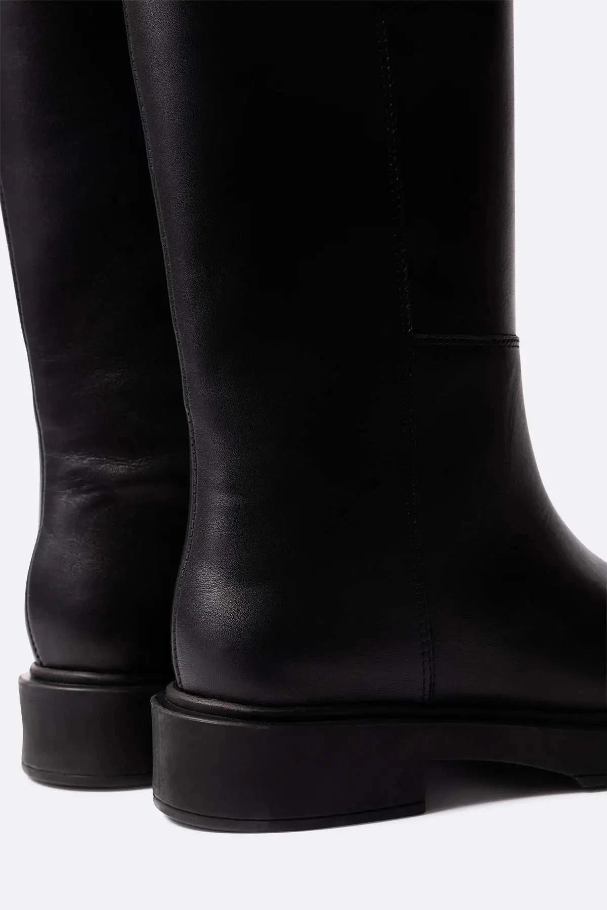 Eugene negro Heels Mint and Rose