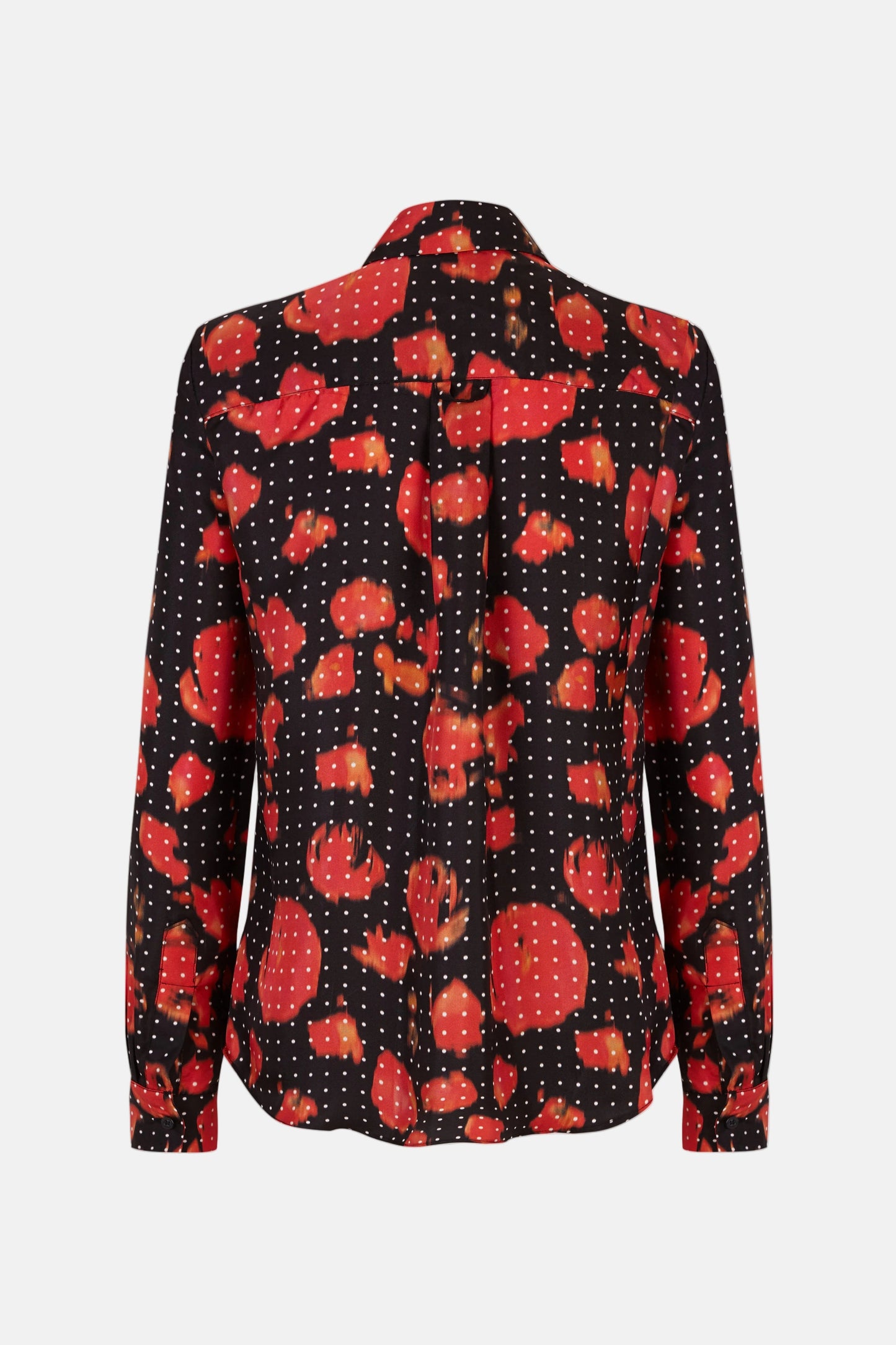 Fernanda Red Printed Shirt Shirts & Tops PALOMO SPAIN