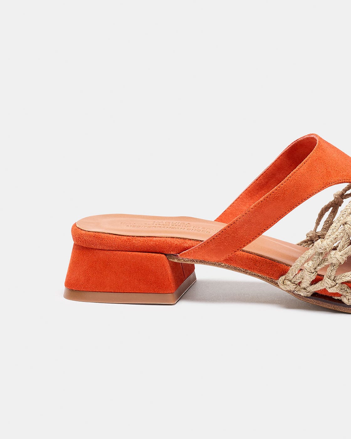 FIGUERAS NARANJA Flat sandals Naguisa