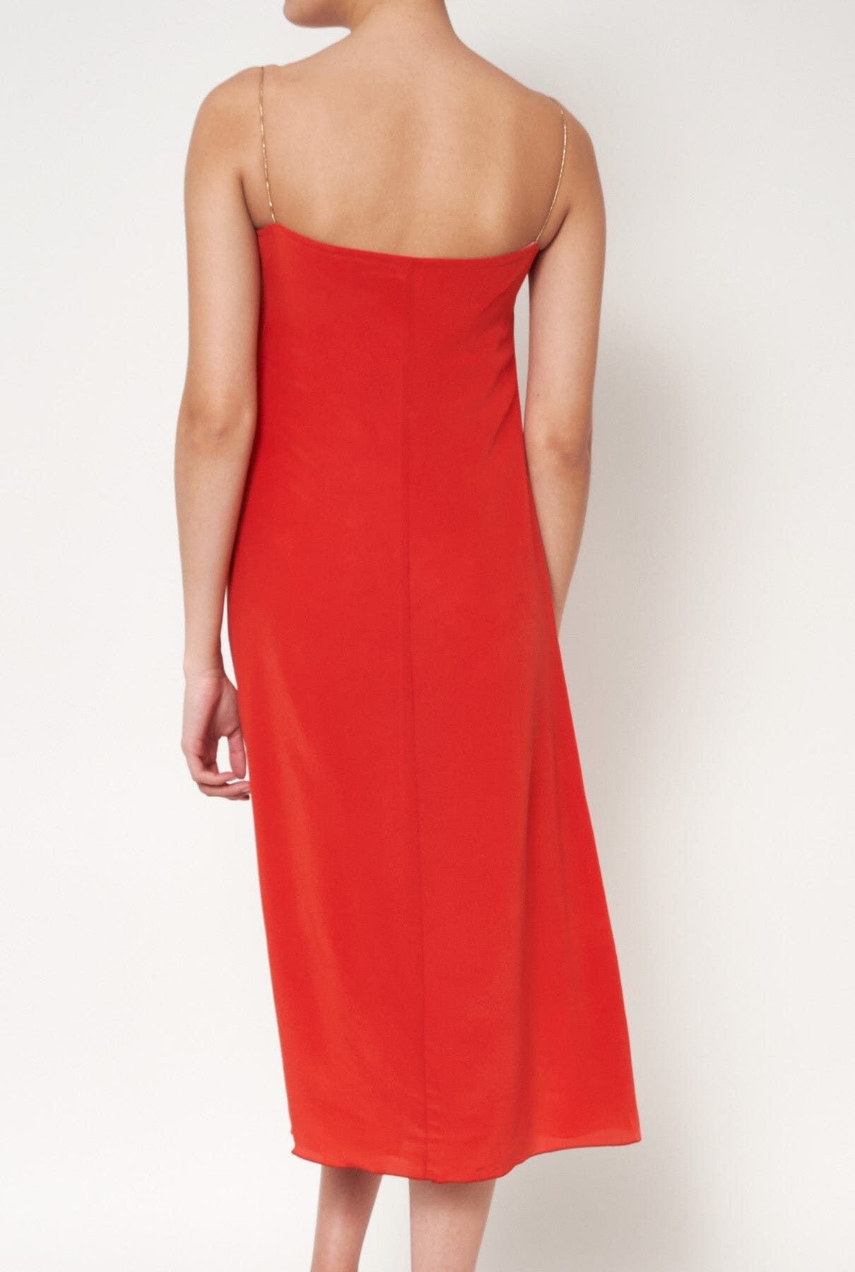 Flor Reversible Midi Orange/Light Pink Dresses Atelier Aletheia