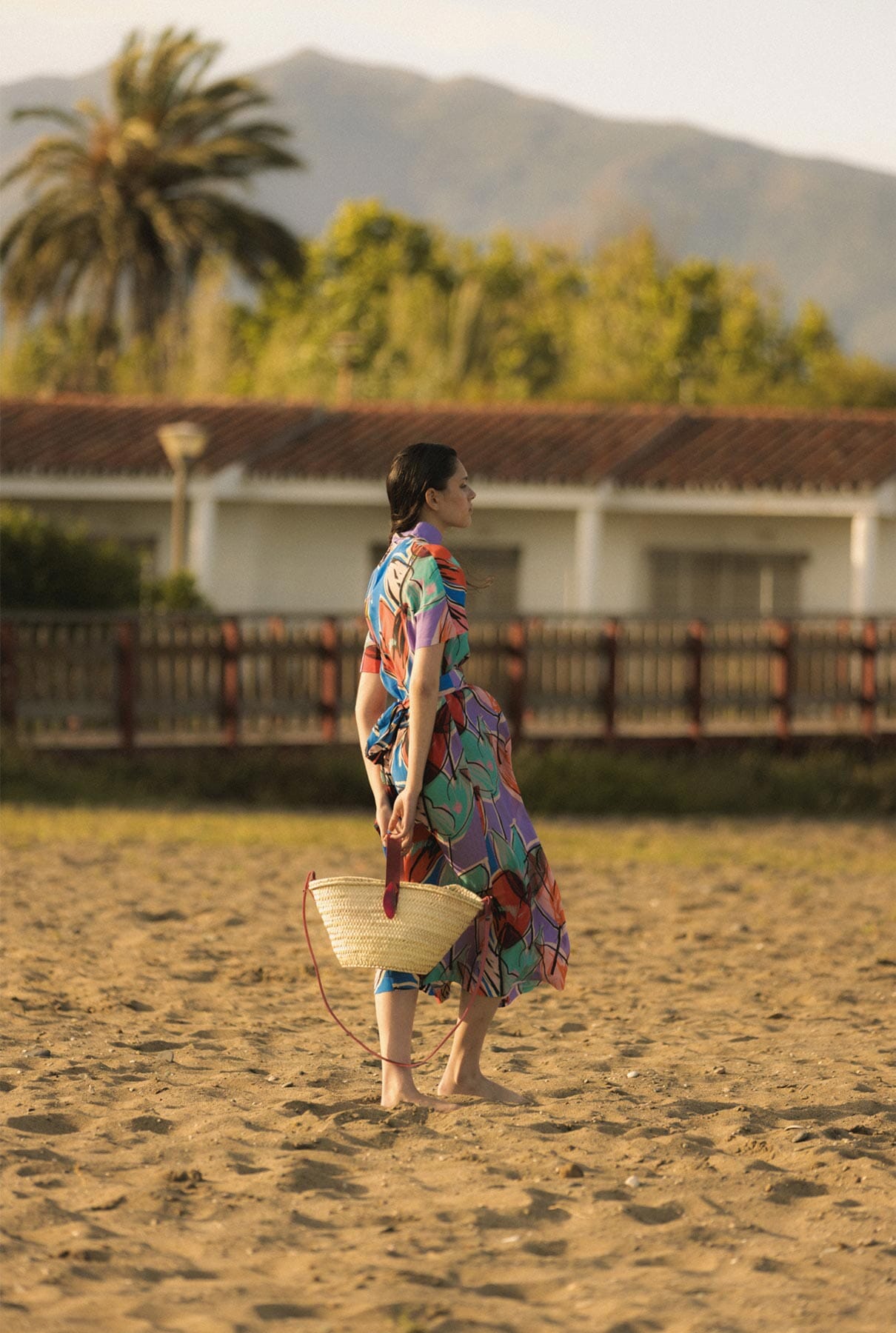 FLOWERS PRINT NOA DRESS Dresses Iki Essentials