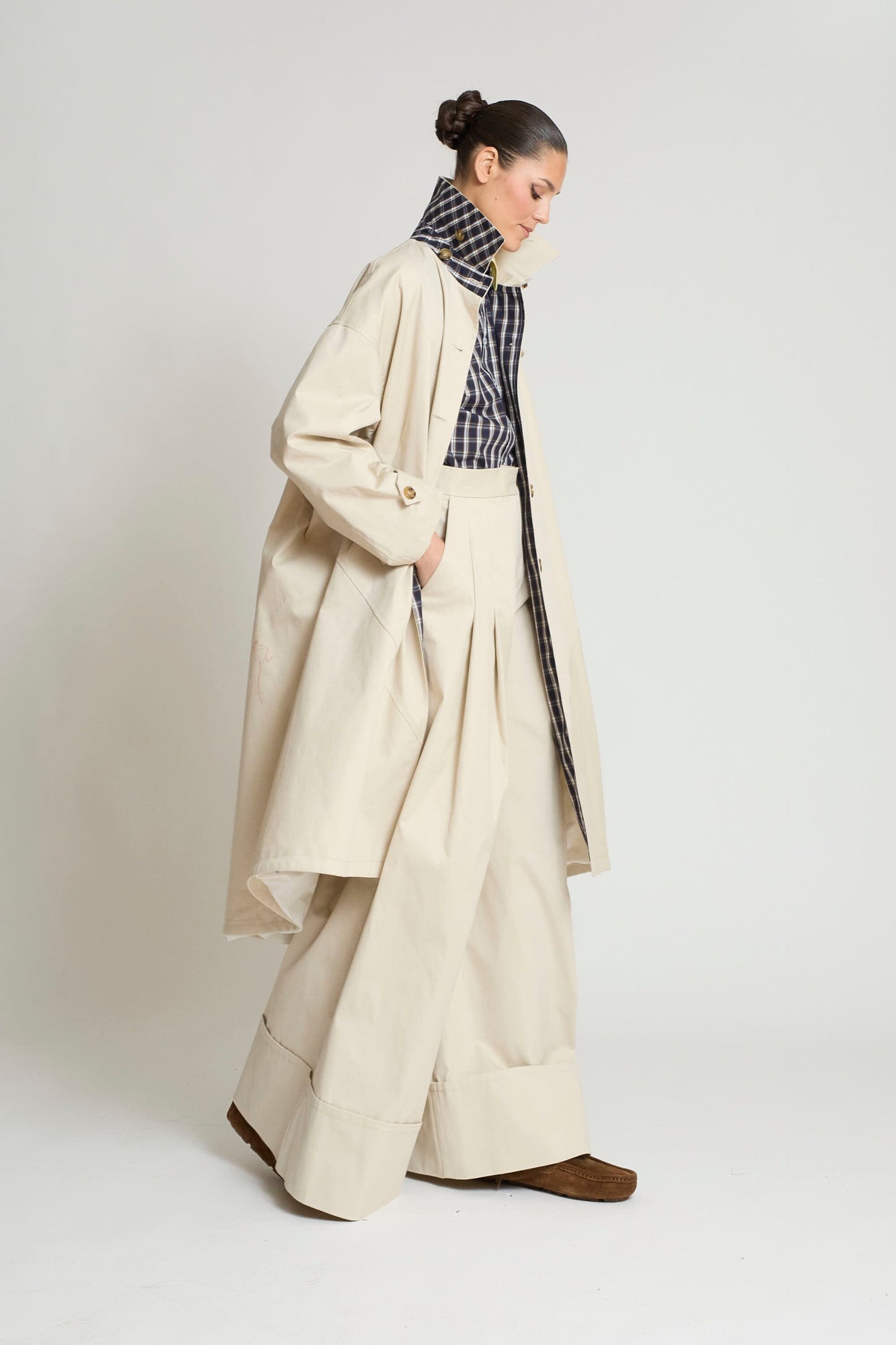GABARDINA ZURIÑE Coats Zaitegui Studio