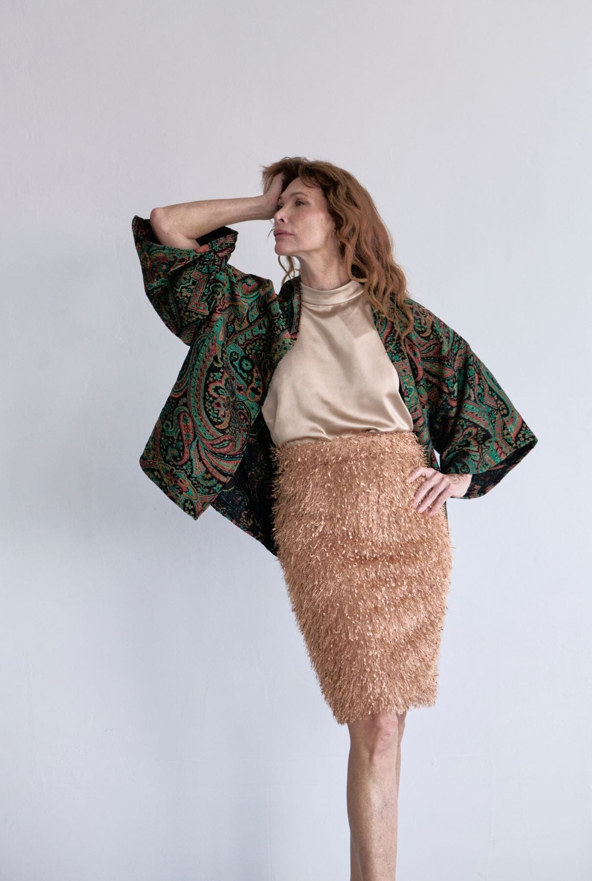 GARBO FALDA BEIS Skirt Duyos