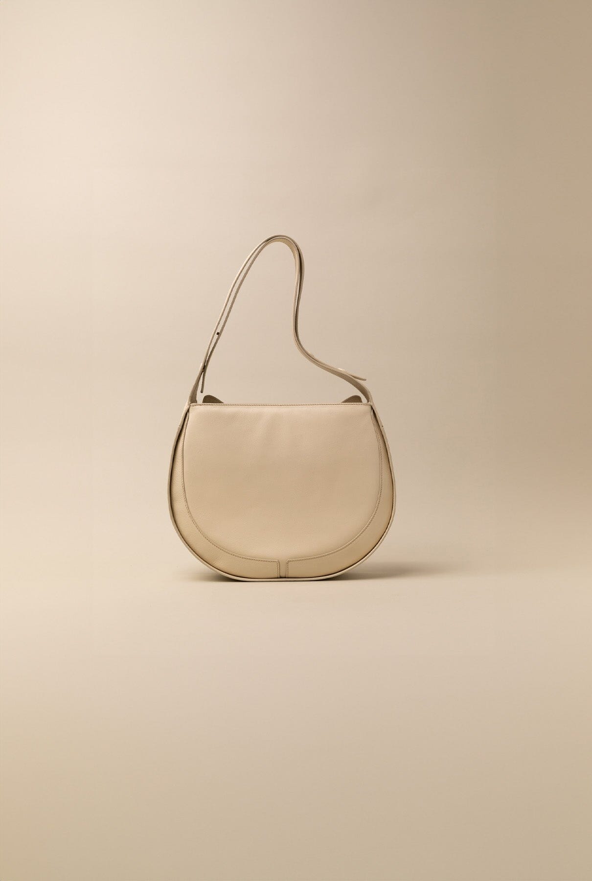 Garra Warm White Leather Tote Bag Shoulder bags RFB