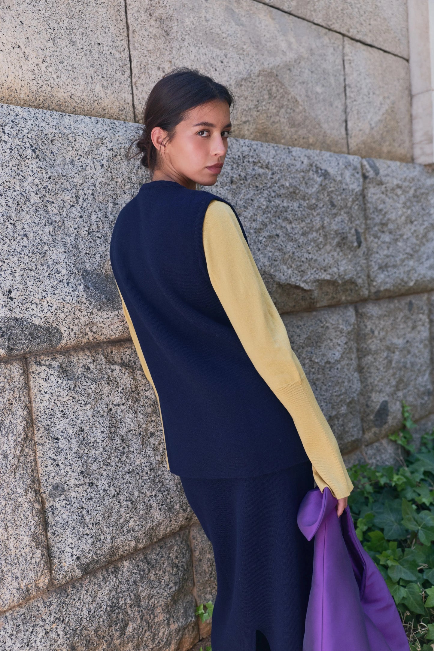 Ginebra Vest Navy Vests Laia Alen