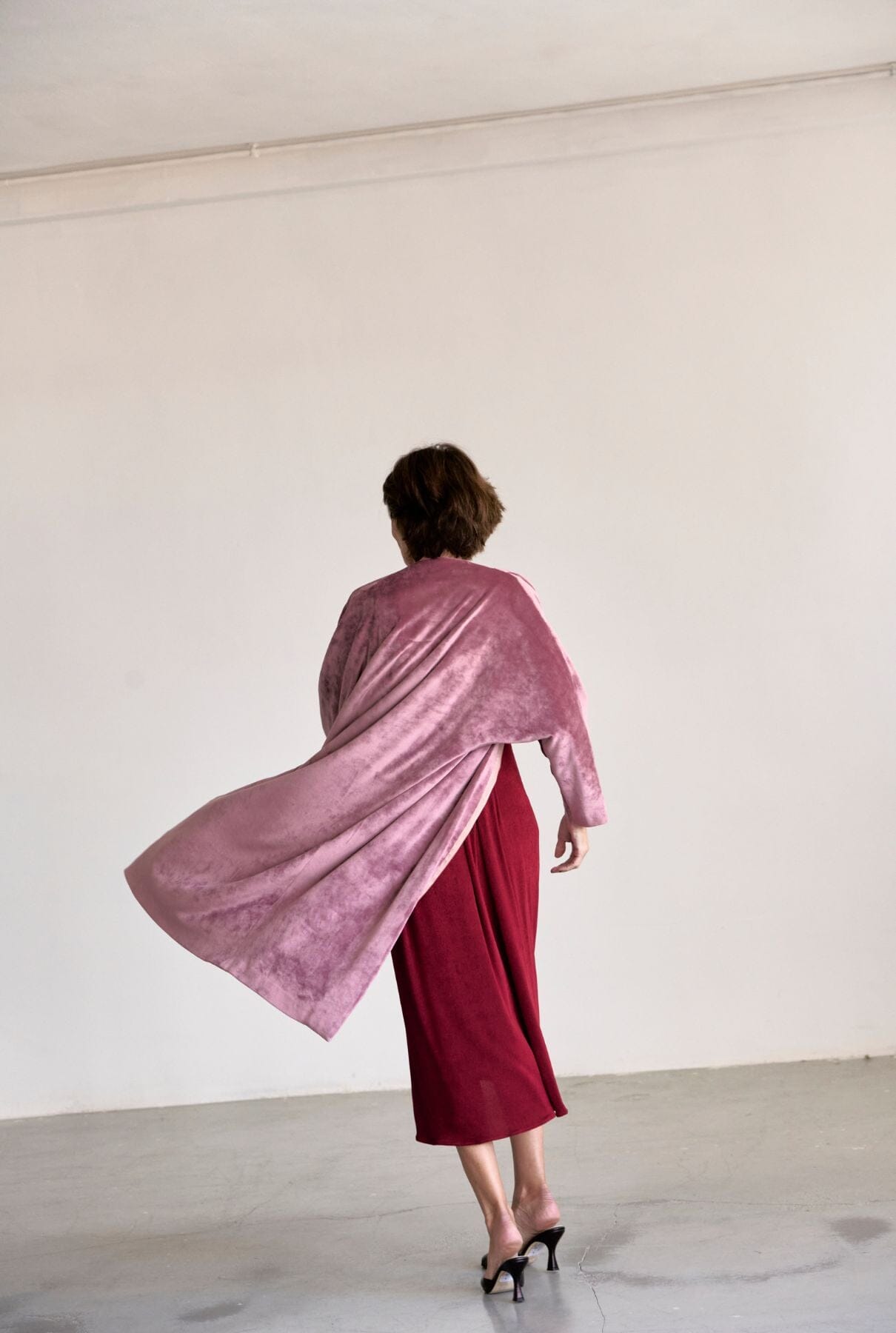 JOAN KIMONO TERCIOPELO ROSA Robe Duyos