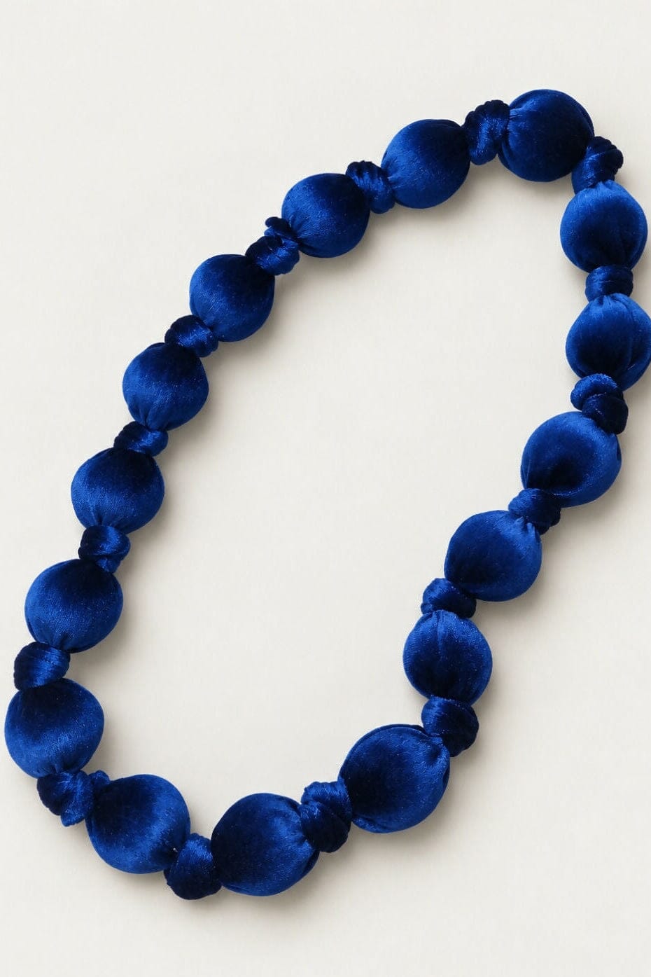 Klein Blue Velvet Necklace Necklaces Coterelle