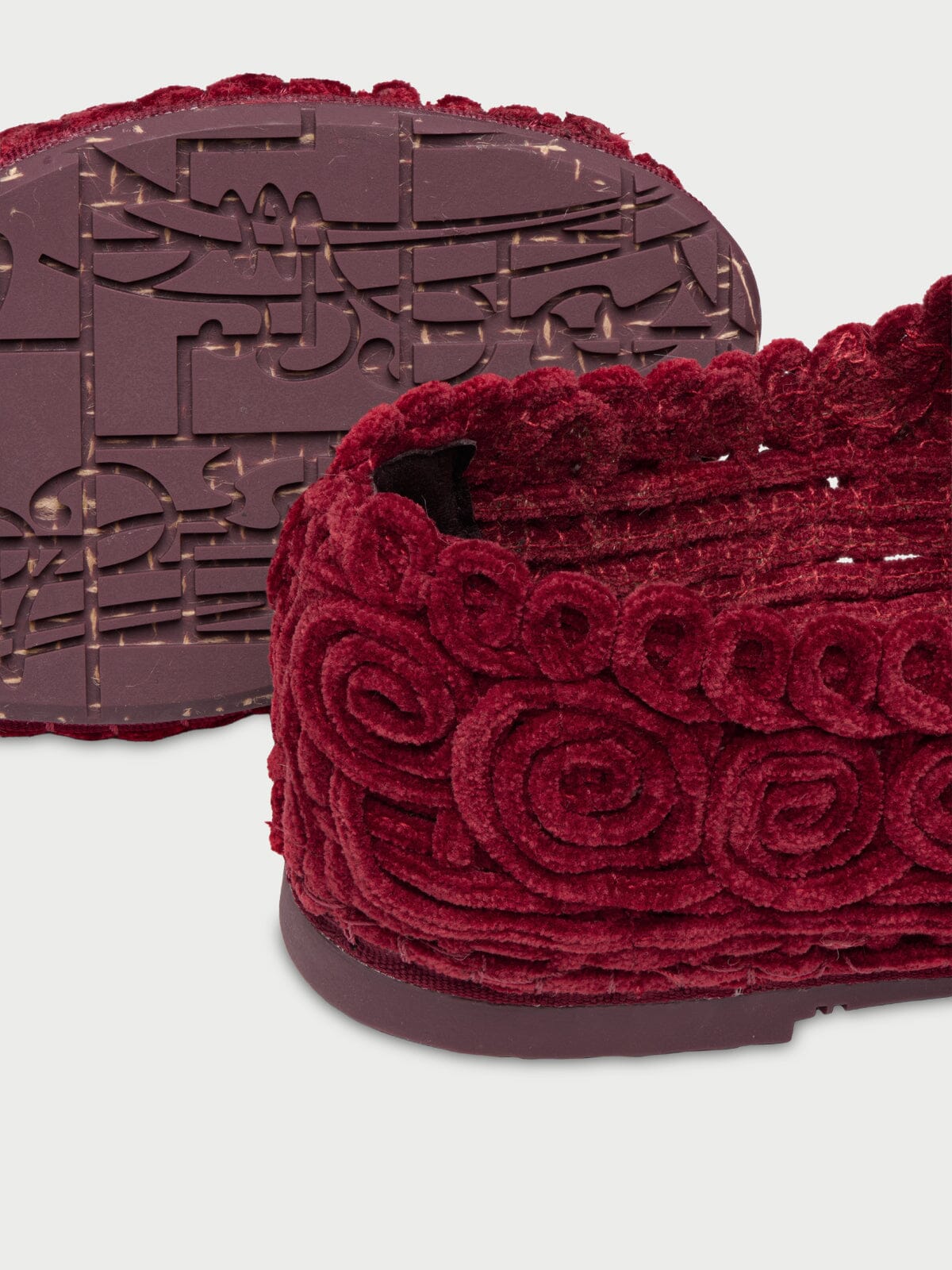 Kyra Burgundy Dresses Flabelus