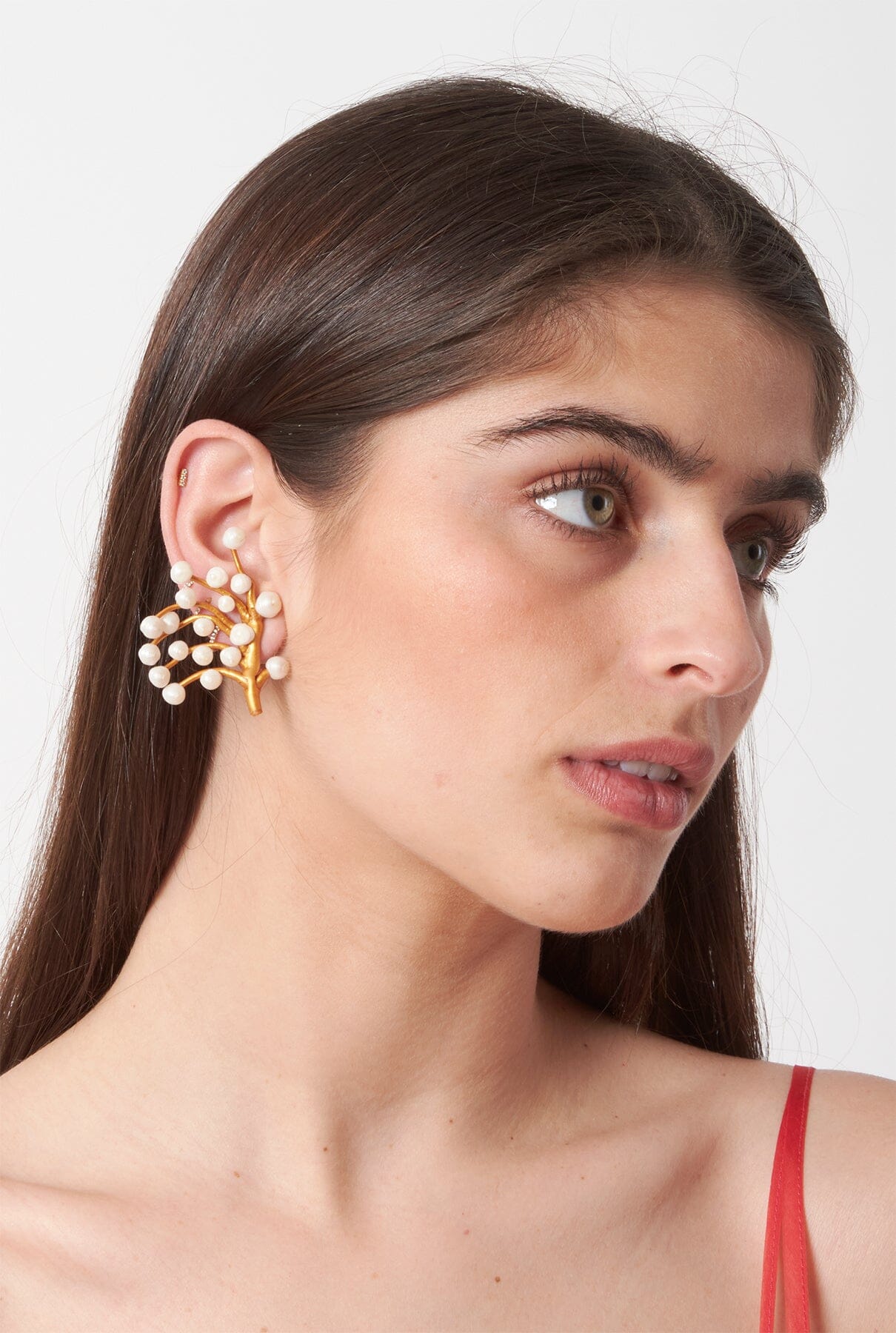 LENIKA ORO/NÁCAR - pendientes Earrings Joaquin Blanco