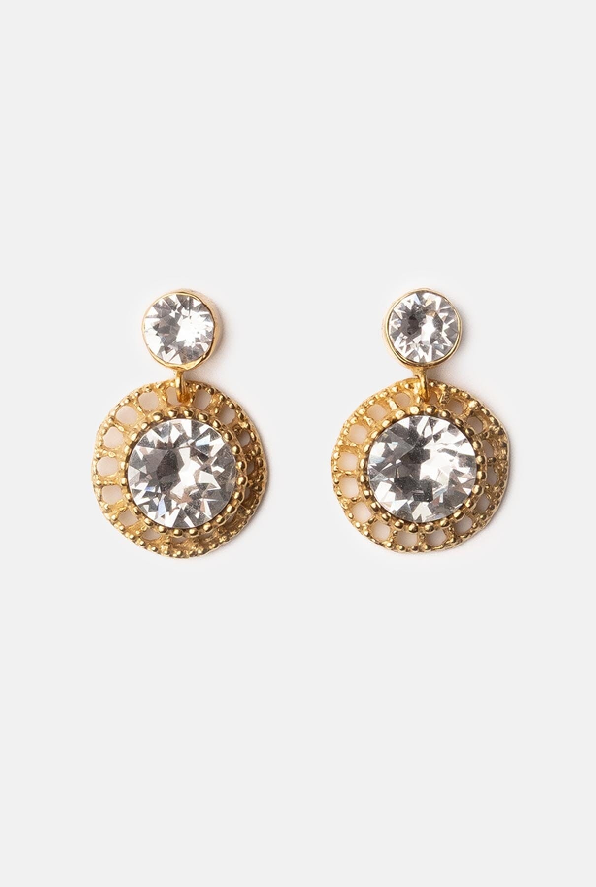 Lía Gold Earrings M de Paulet