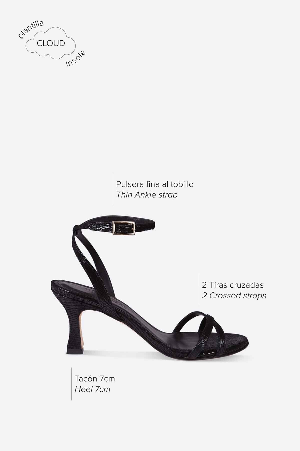 Lila solaris Heels Mint and Rose