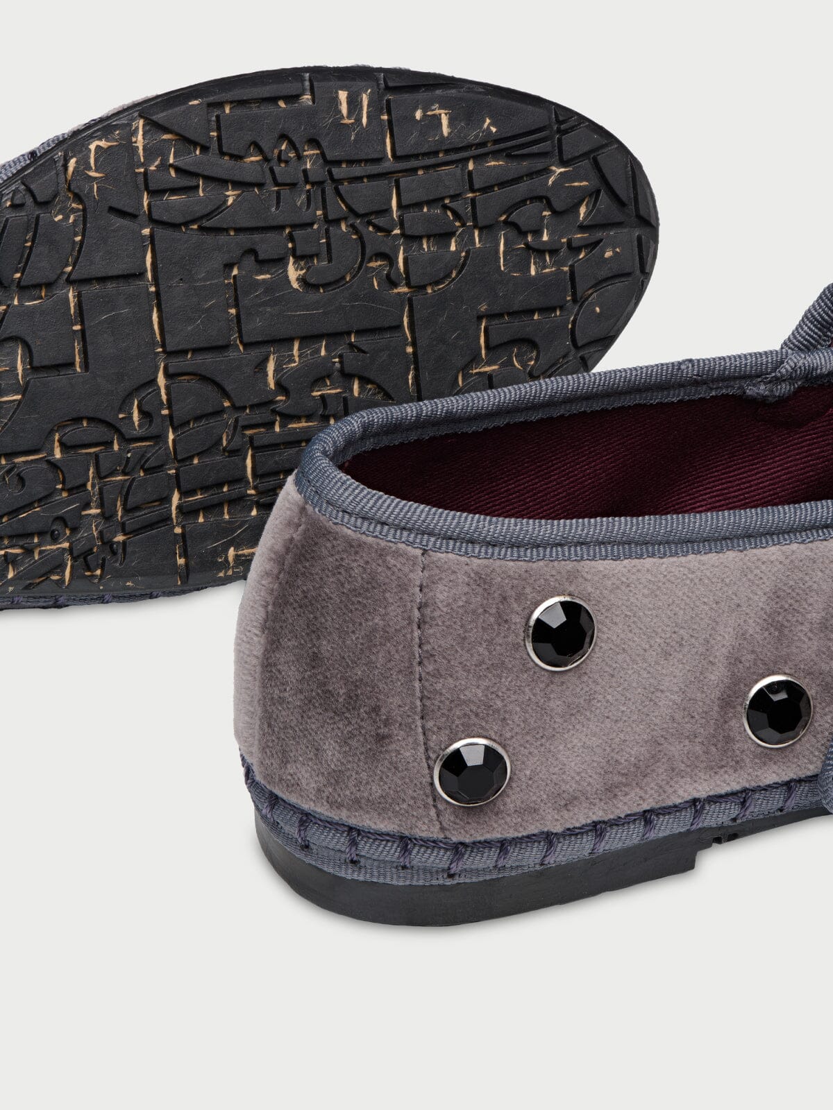 Mae Cristal Grey Mini bags Flabelus