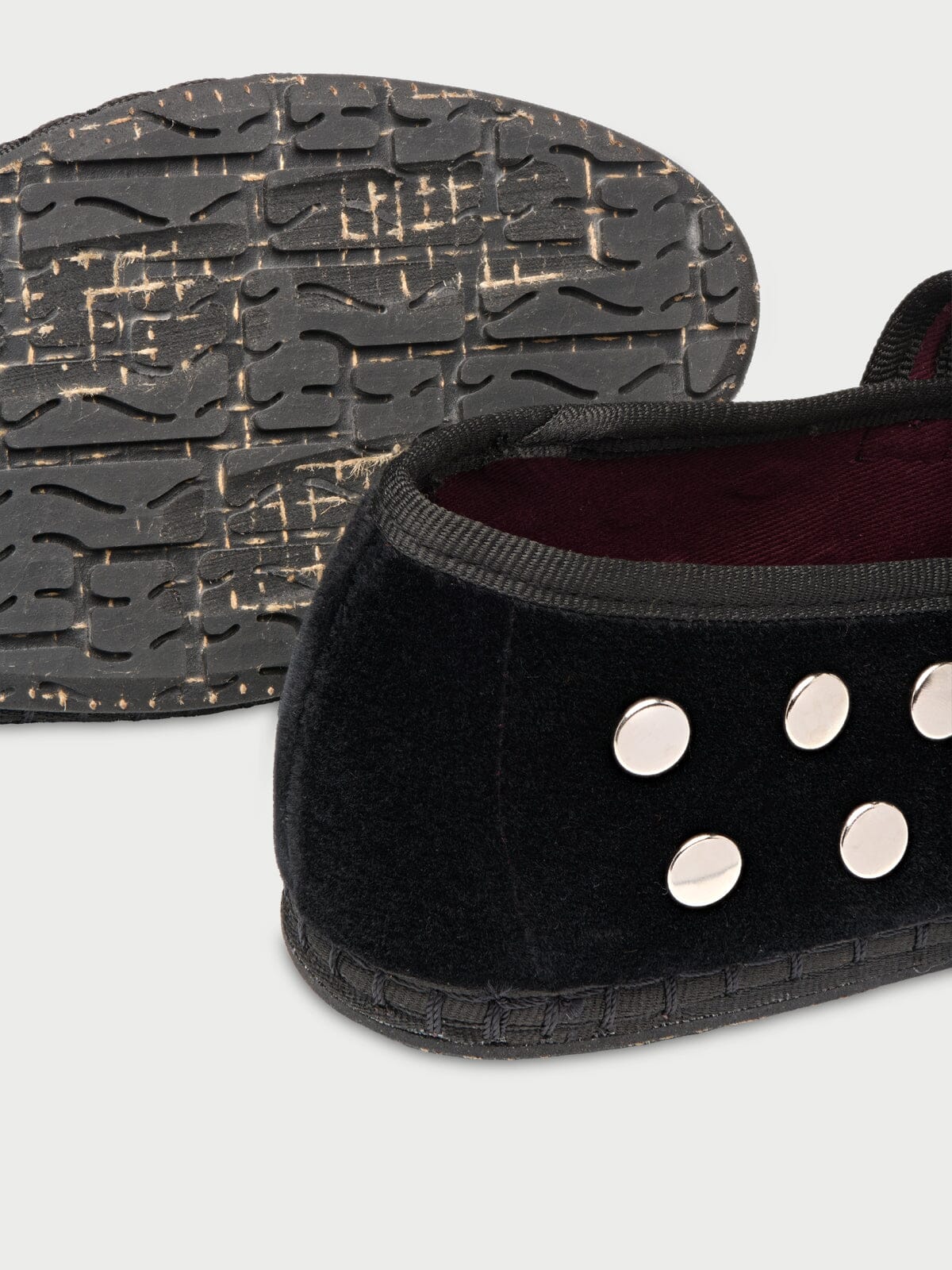 Mae Silver Black Mary Jane Flabelus