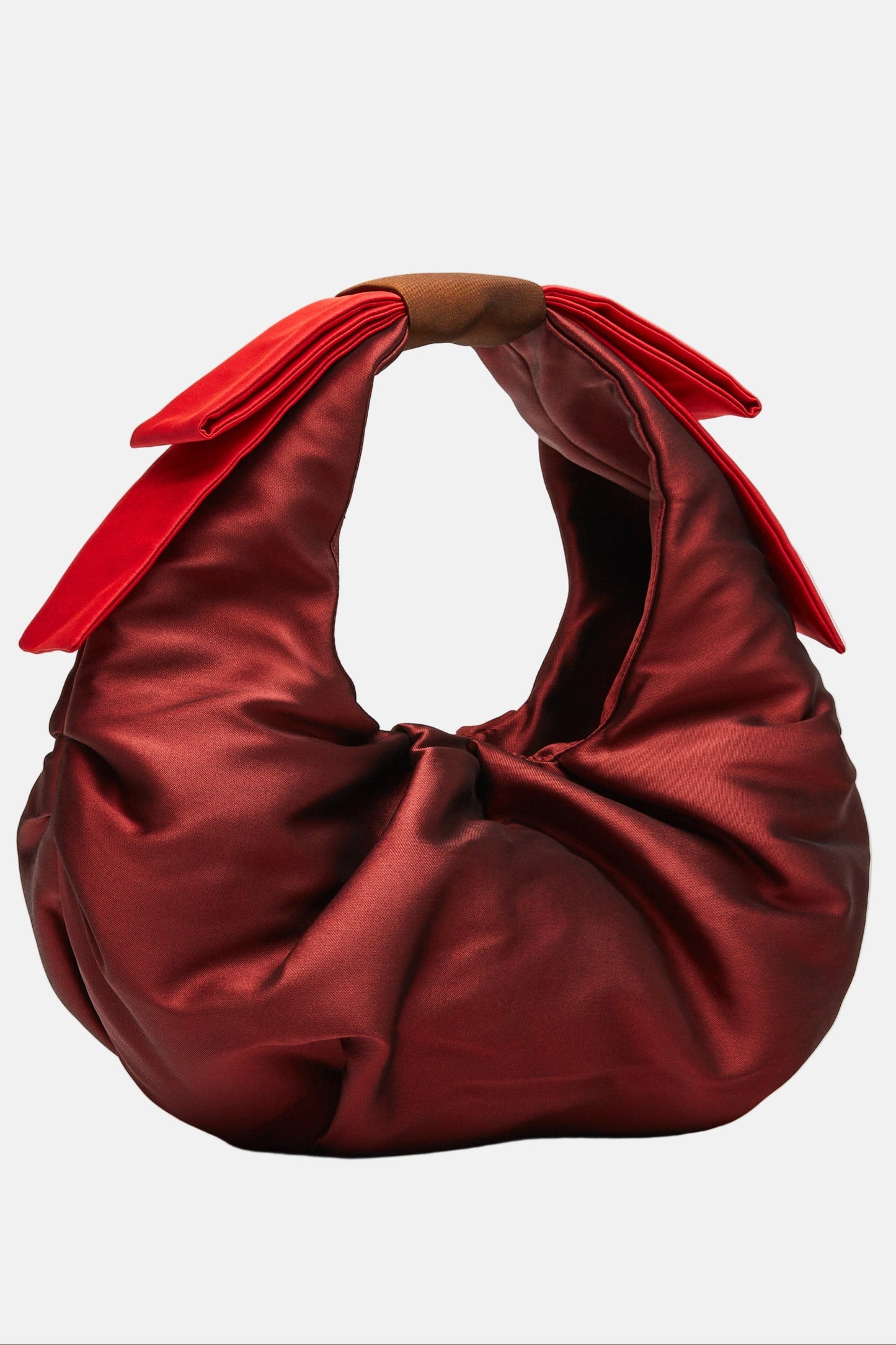 Marietta Bag Contrast Wine Hand bags Laia Alen