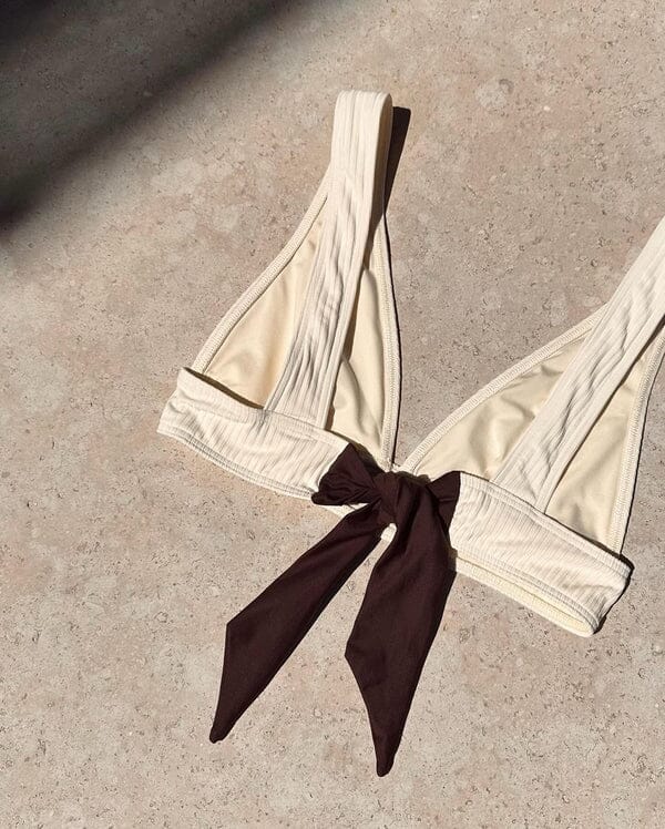 MARINIERE BIKINI IVORY Swimwear Laura Vecino