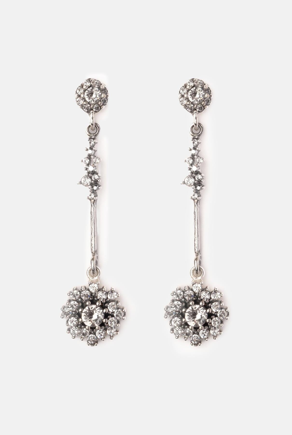 Miora silver Earrings M de Paulet