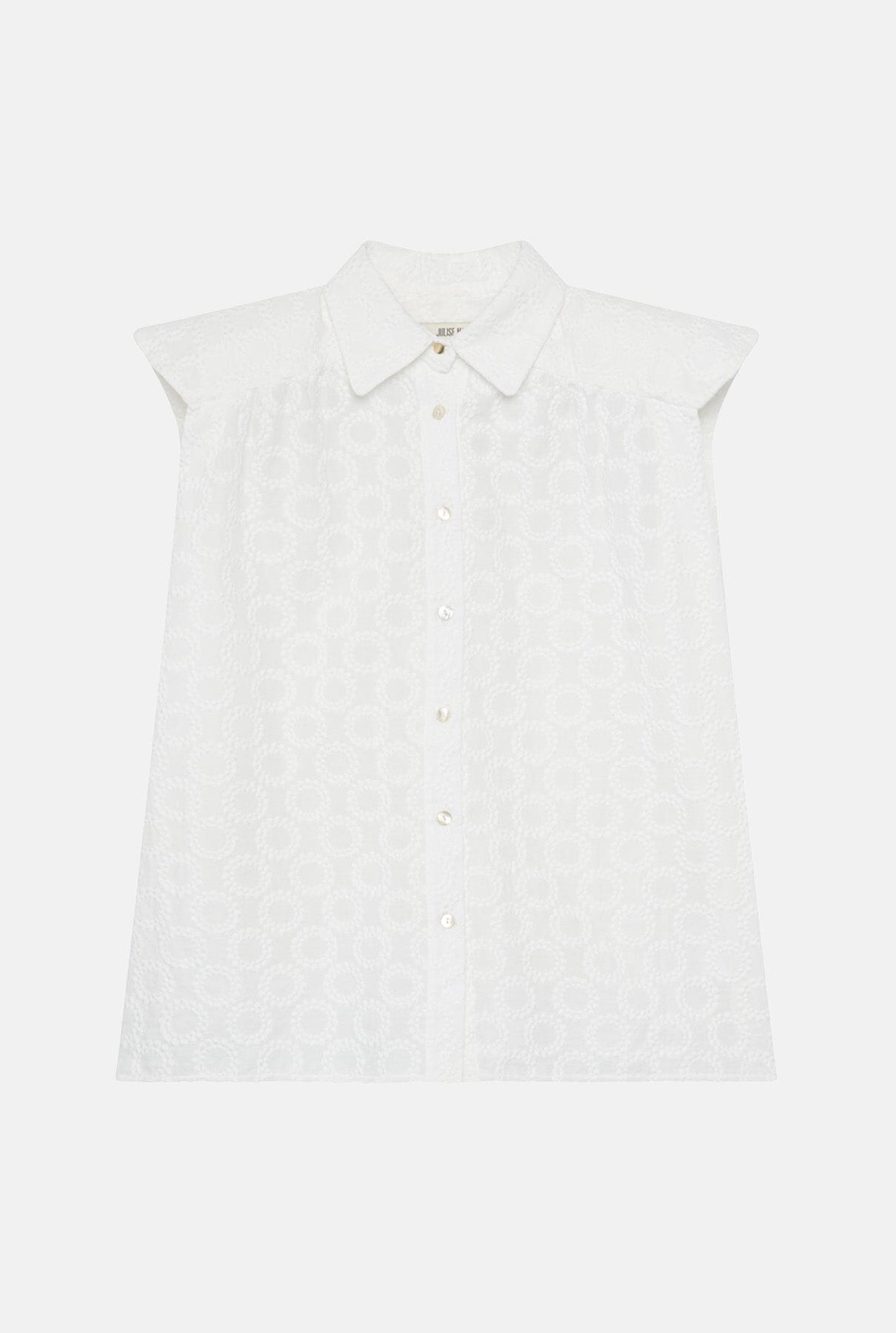 Miru Sleeveless Embroidery Shirts & blouses Julise Magon