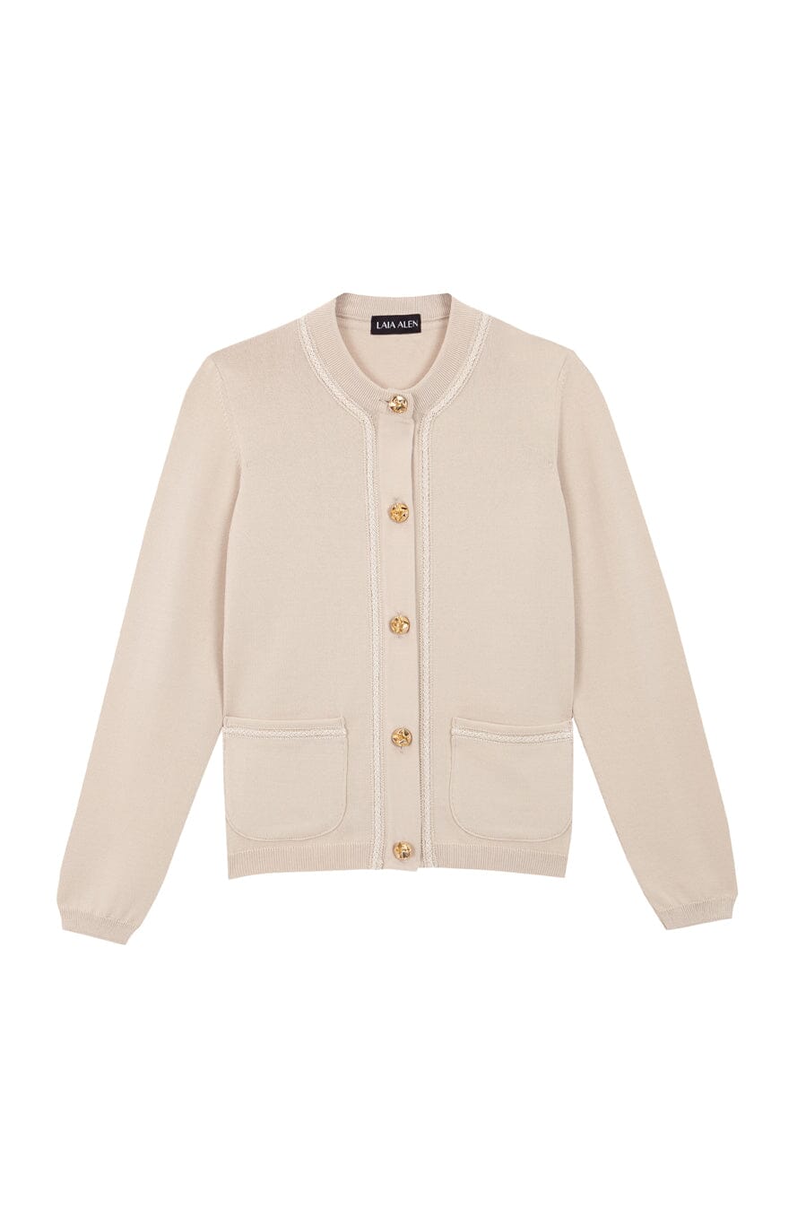 Montse Cardigan Beige Sweaters Laia Alen