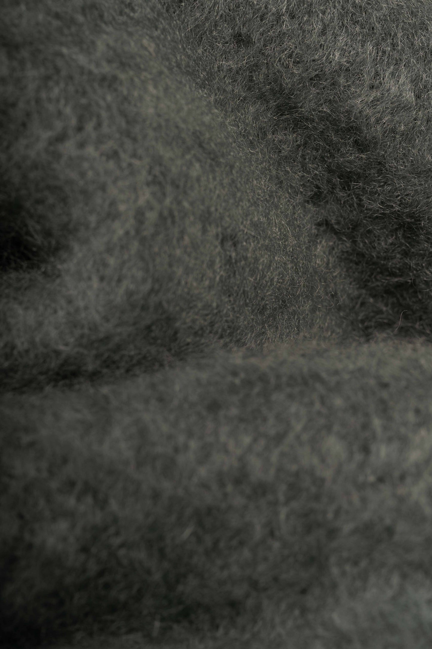 Moss Green Mohair Scarf Accessories ELEVAA