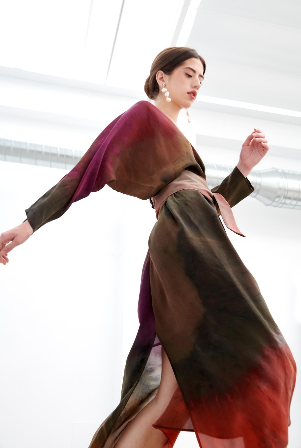 Nabucco dress - burgungy Dresses Atelier Aletheia