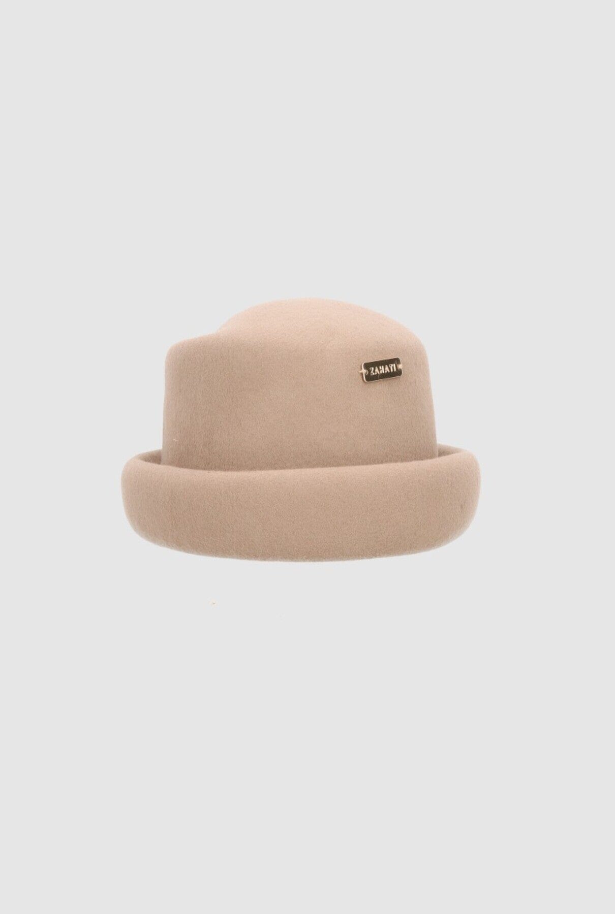 Nina Hat Taupe Hat Zahati