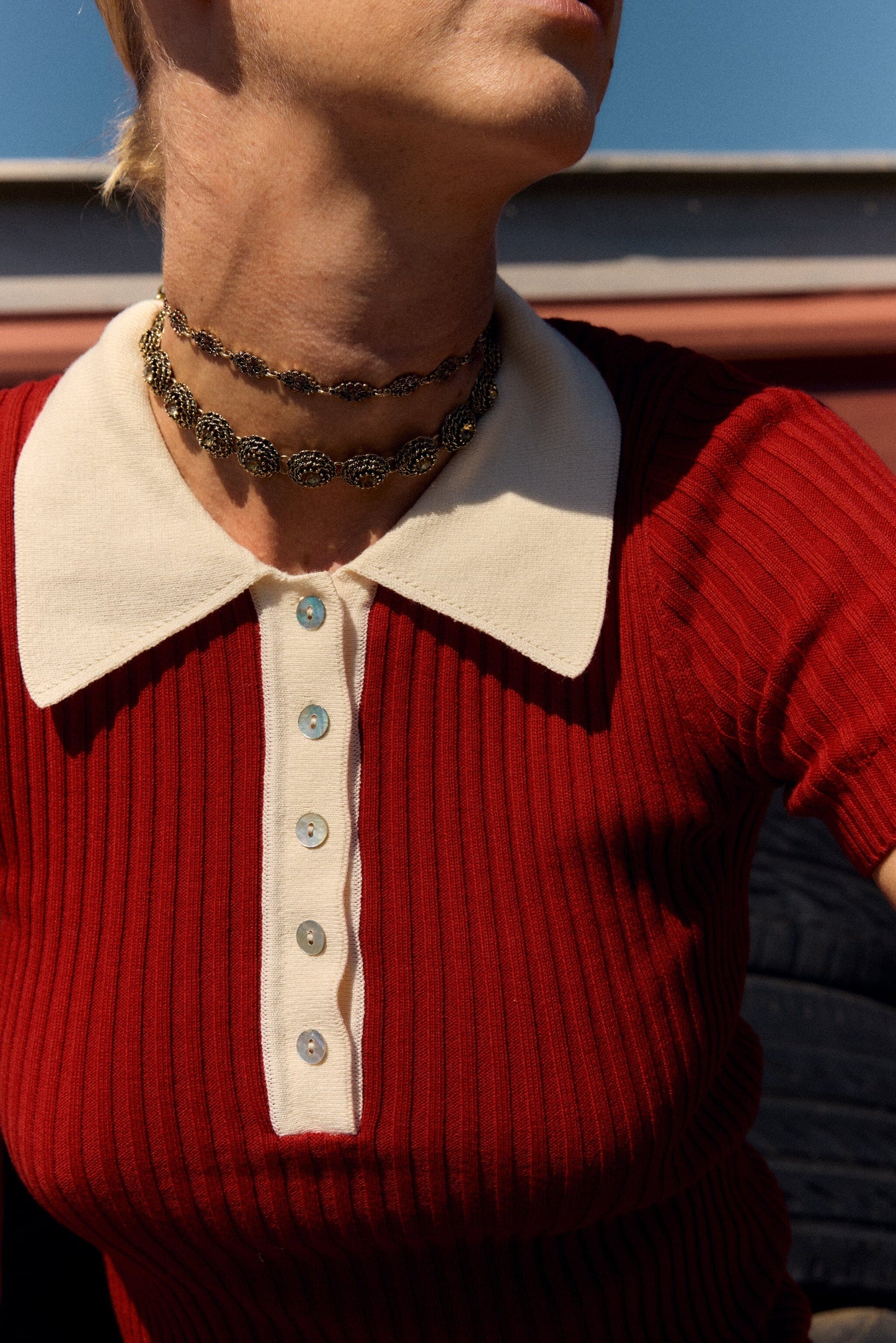 OJITOS NECKLACE Necklaces Sita Nevado