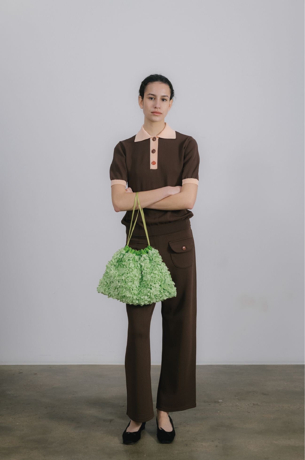 Omi Bag Flowers Green BAGS Laia Alen