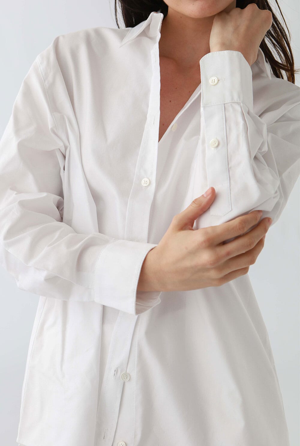 OXFORD SHIRT: WHITE Shirts & blouses The Villã Concept