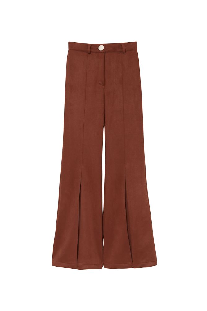 PANTALÓN AVEDON ANTE MARRÓN Werit