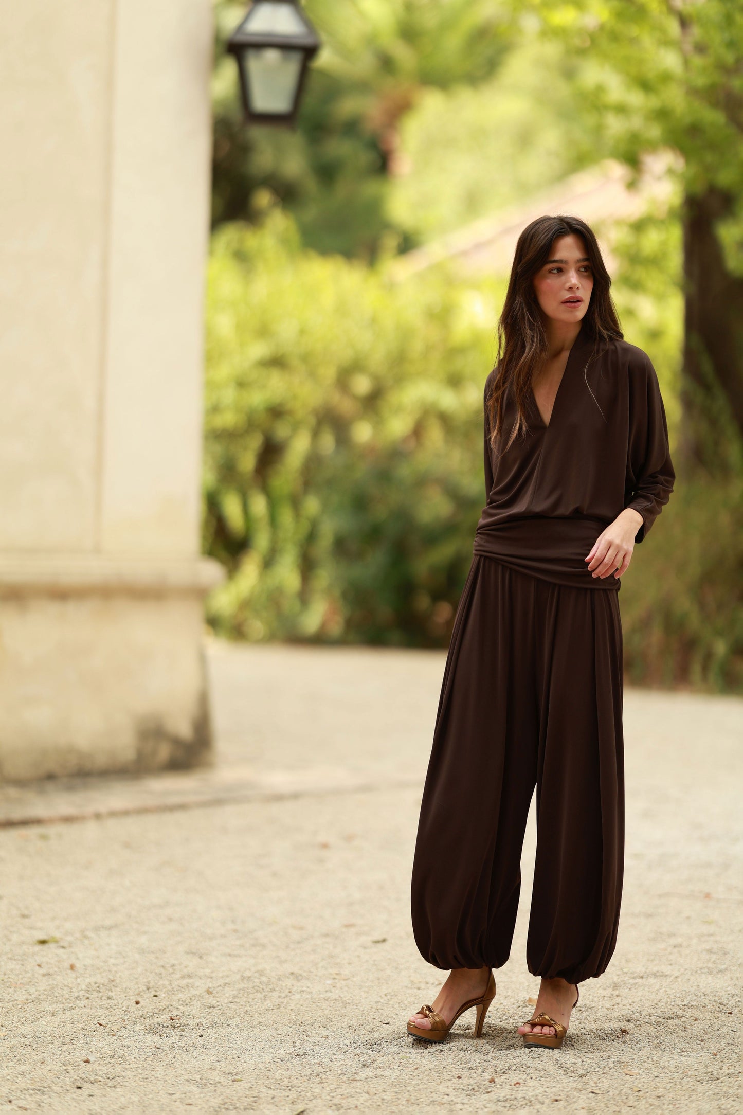 PANTALÓN BAGGY FAJÍN Trousers Elisa Cortés