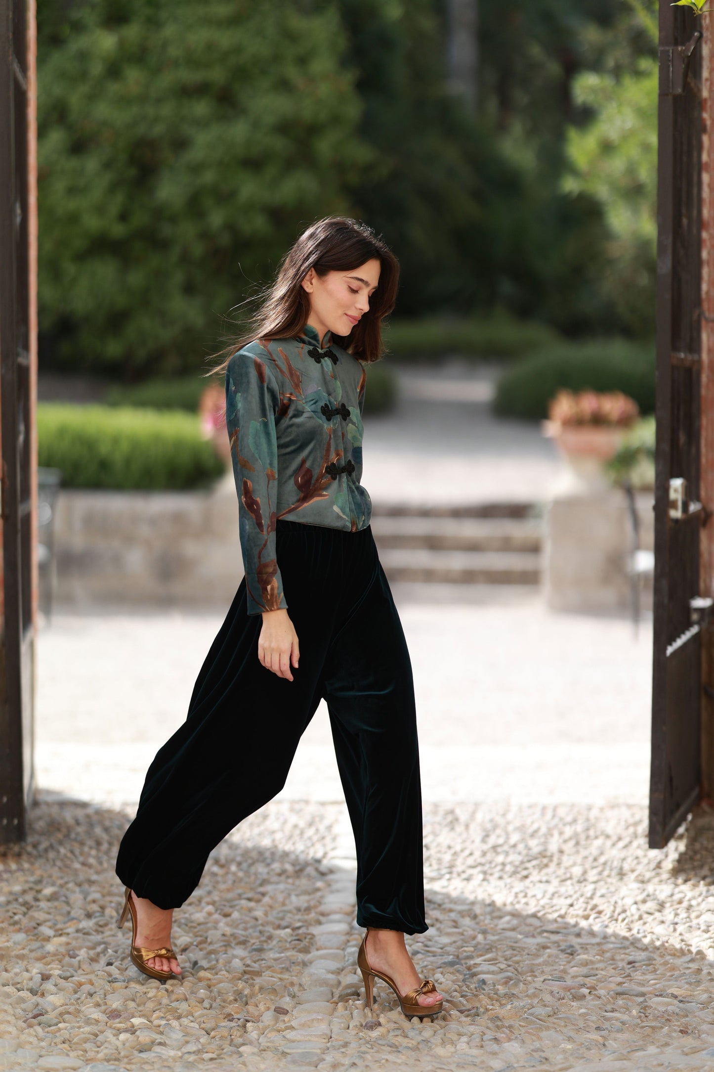 PANTALÓN BAGGY TERCIOPELO Trousers Elisa Cortés