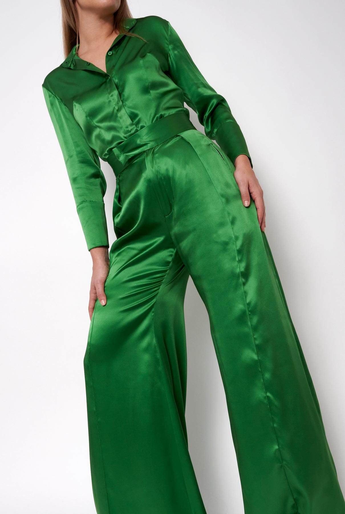 Pantalón con cinturón a juego Pants Malne