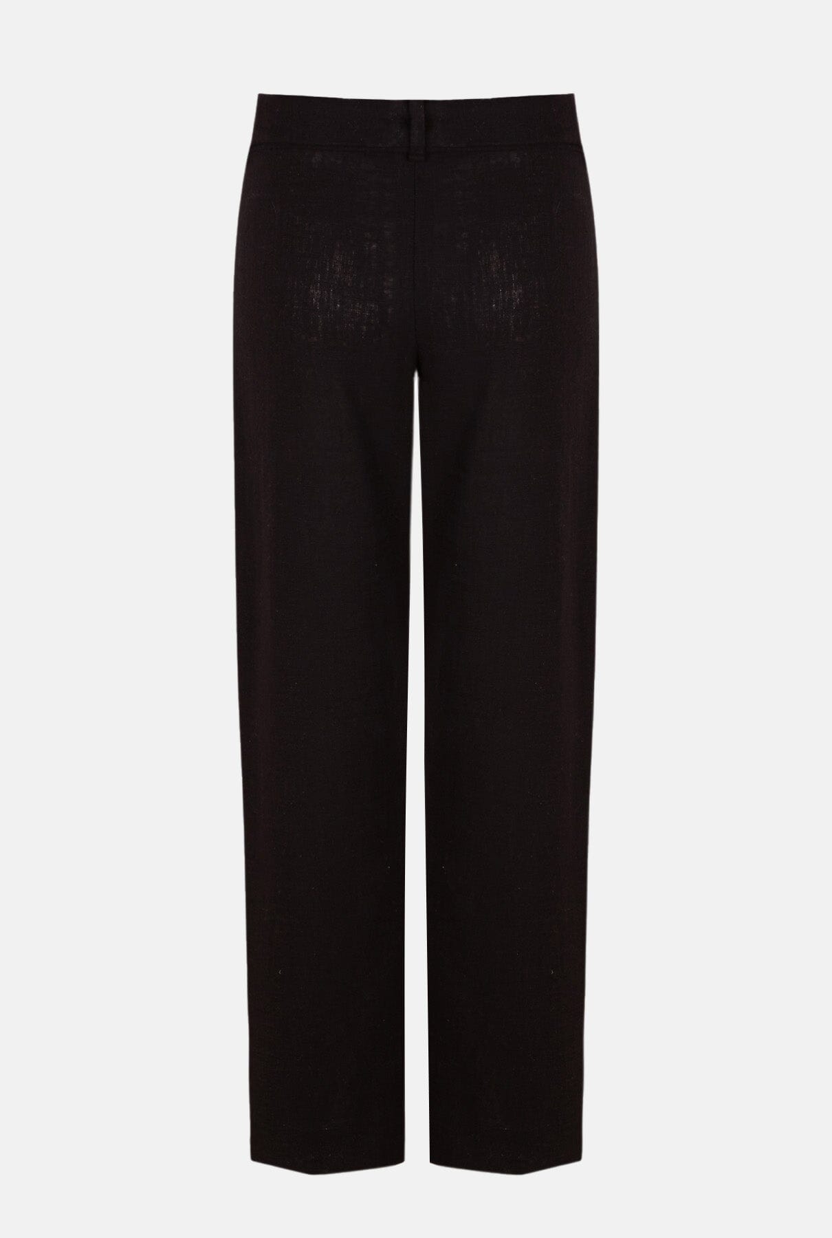 Pantalón de lino negro Trousers Malne