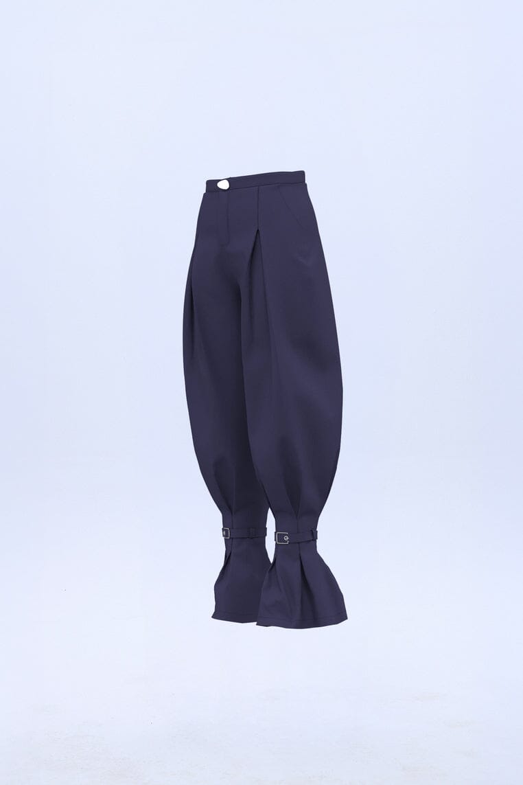 Pantalón Don't look away navy Trousers E.R.A.X.