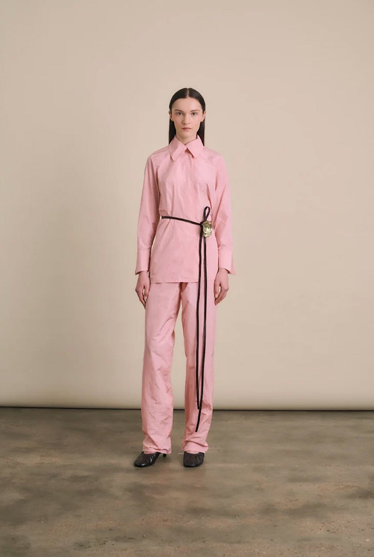 PANTALÓN TAFETÁN ROSA Trousers Marta Martí