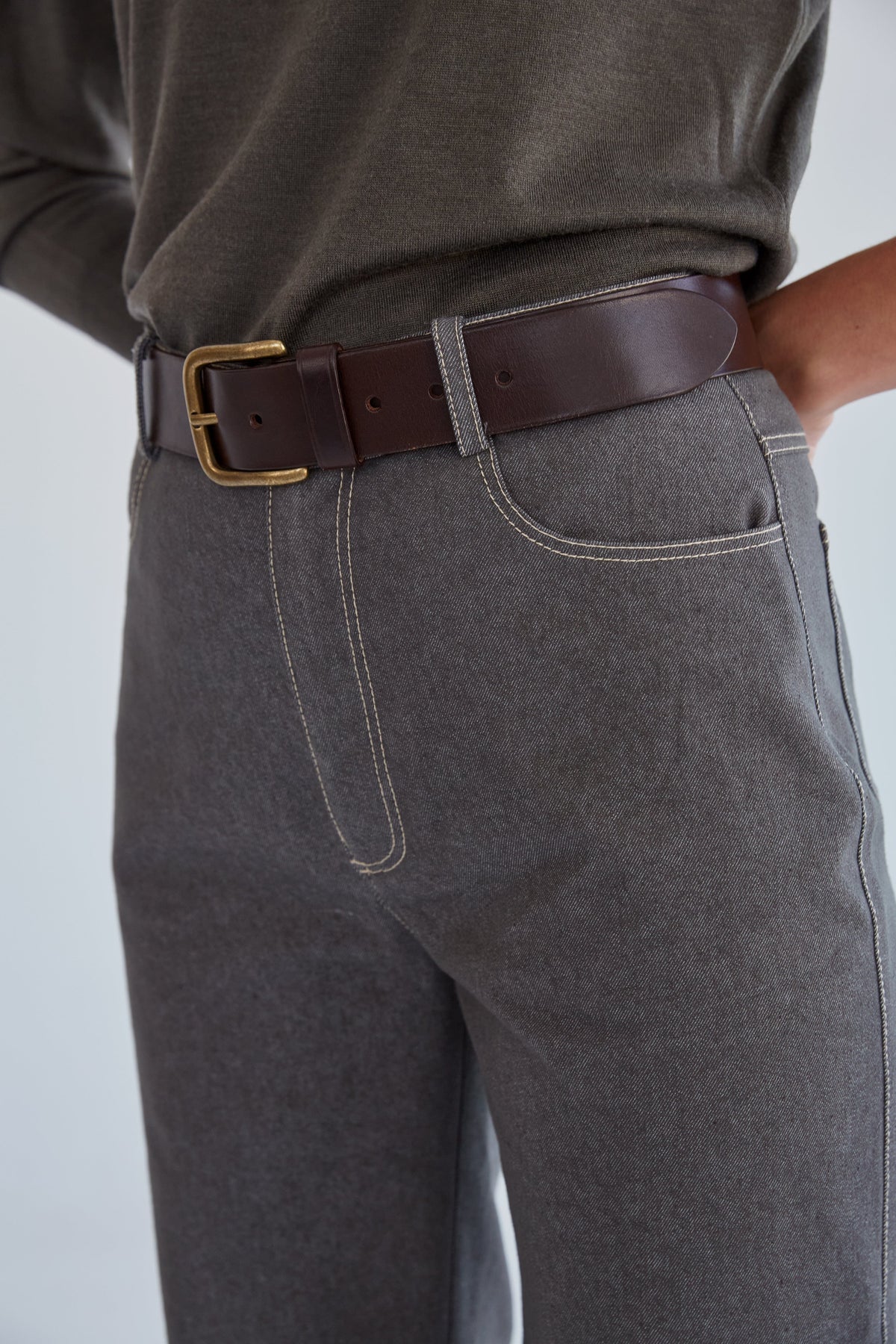 Pantalones vaqueros Alba 2.0 topo Trousers Julise Magon